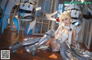 Coser @ 水 淼 Aqua Vol.063: 圣女 贞德 (40 photos)